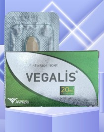 Vegalis 20 mg Tadalafil 4 Film Kaplı Tablet