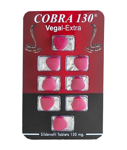 King Cobra 130 mg 8 Tablet