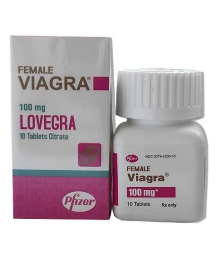 Lovegra 100 mg Pembe Kadın Viagrası 10 Tablet