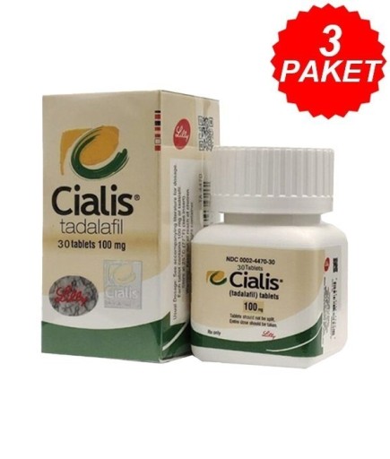 Cialis 100 mg 3 kutu 90 Tablet