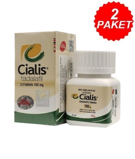 Cialis 100 mg 2 kutu 60 Tablet