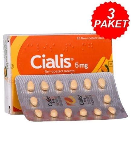 Cialis 5 mg 3 kutu 84 Tablet