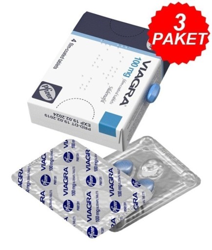 Viagra 100 mg 3 Kutu 12 Tablet
