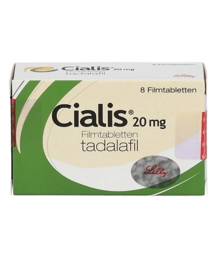 Cialis 20 mg 8 Tablet